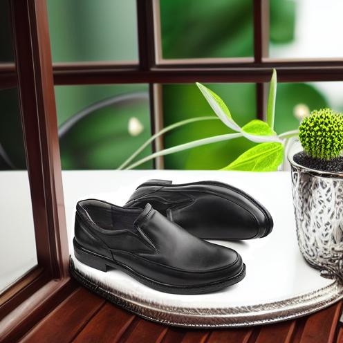 خرید آنلاین کفش طبی مردانه توگو مدل فاخر کشی زیره مجلسی کد 01