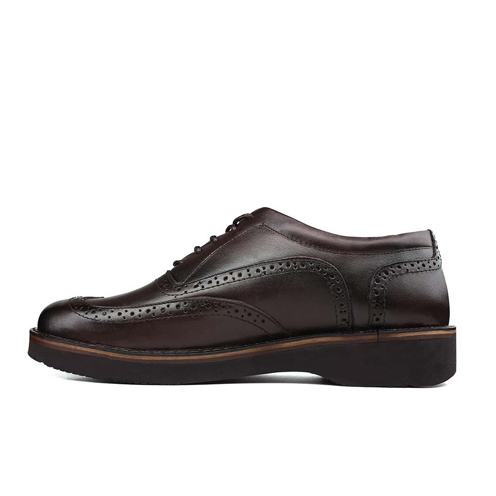 کفش طبی بندی مردانه توگو مدل f90-03 رنگ قهوه ای با قیمت مناسب