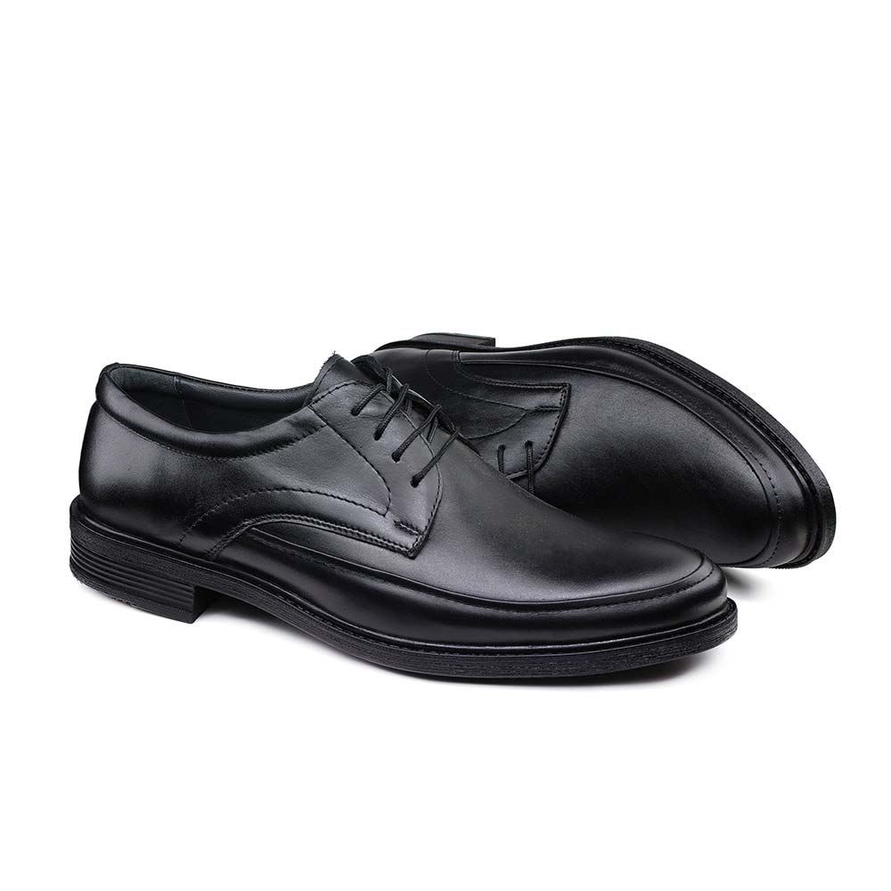 خرید اینترنتی  کفش طبی بندی مردانه توگو مدل فاخر  کد 01