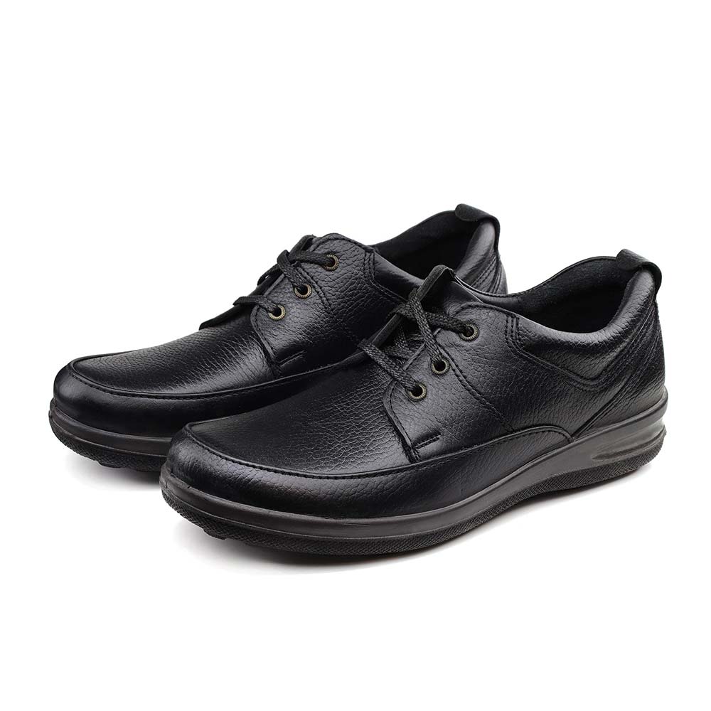 کفش طبی مردانه بندی استاپ مدل گریدر کد 01 با کفی قابل تعویض
