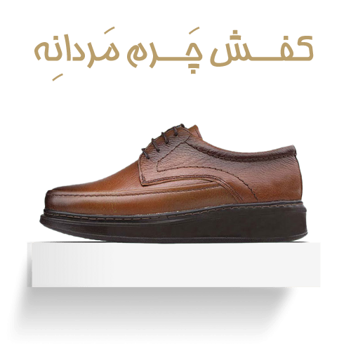 کفش چرم مردانه