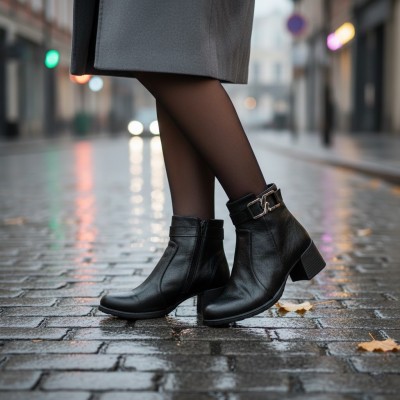 خرید آنلاین نیم بوت زنانه جزیره مدل دیانا کد 01