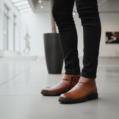 خرید آنلاین نیم بوت مردانه پاسارگاد مدل ونیز کد 15