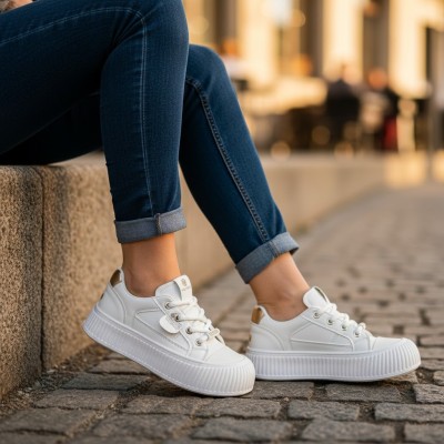 خرید آنلاین کتانی زنانه کارنیک مدل 8059 کد 18