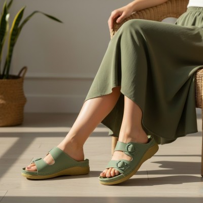 خرید آنلاین دمپایی خارپاشنه زنانه پاتکان کد 974 کد 06