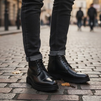 خرید آنلاین نیم بوت مردانه گاس مدل کیوان 4 کد 01