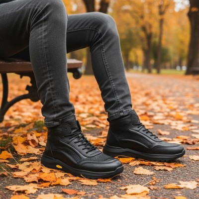 خرید آنلاین نیم بوت مردانه شمس مدل b11 کد 01