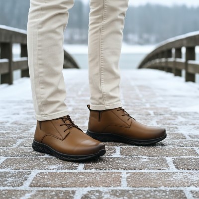 خرید آنلاین نیم بوت مردانه شمس مدل c10 کد 88