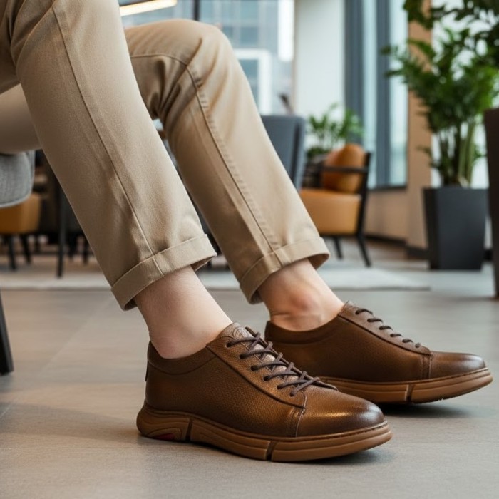 کفش مردانه رسمی شمس مدل S4 کد 88