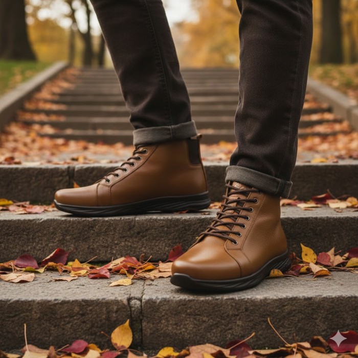 بوت مردانه شمس مدل P1 کد 88