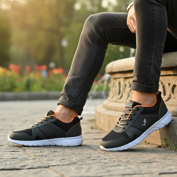 کتونی مردانه سیمرغ مدل وحید کد 185