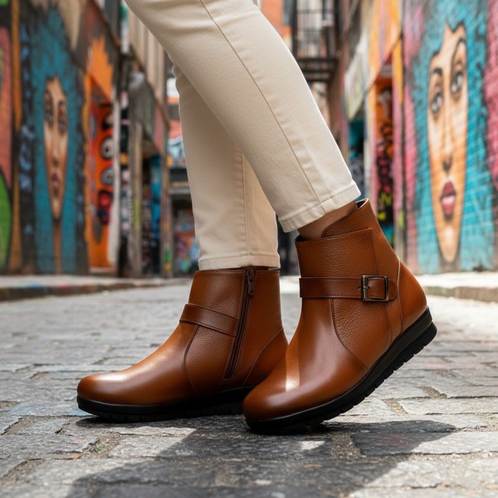 نیم بوت زنانه پاتکان مدل 806 کد 15