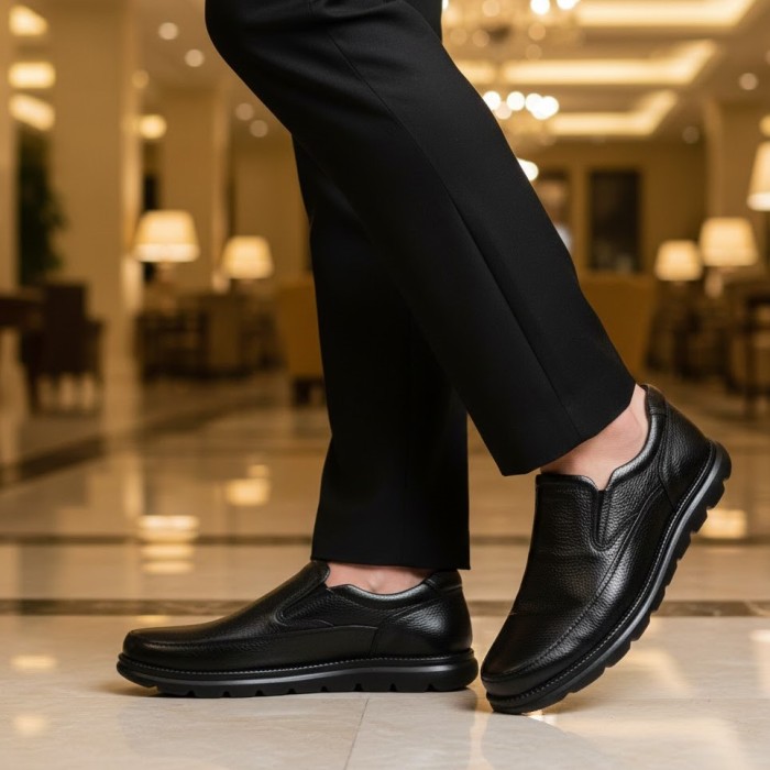 کفش طبی خارپاشنه مردانه توگو مدل 415 کد 01