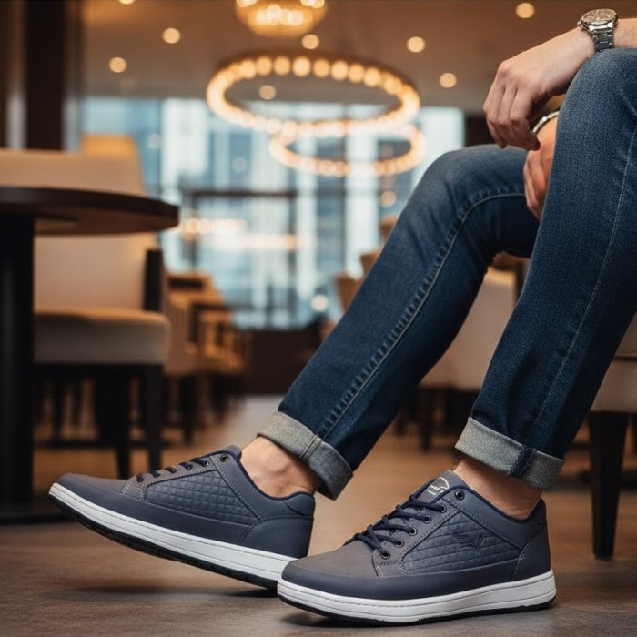 کتانی مردانه سیمرغ مدل آریا کد 02