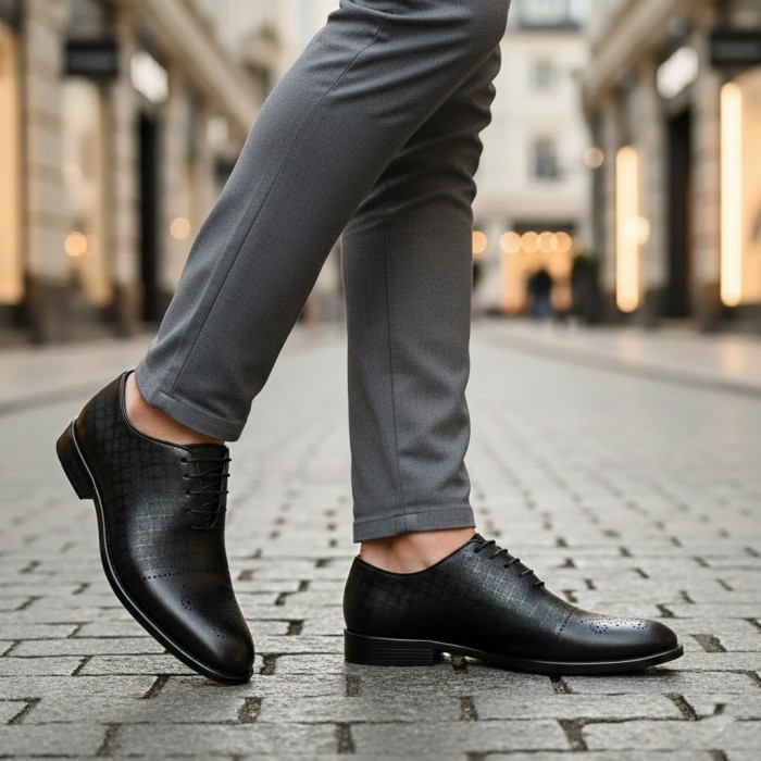 کفش رسمی مردانه گاس مدل کاروس کد 01