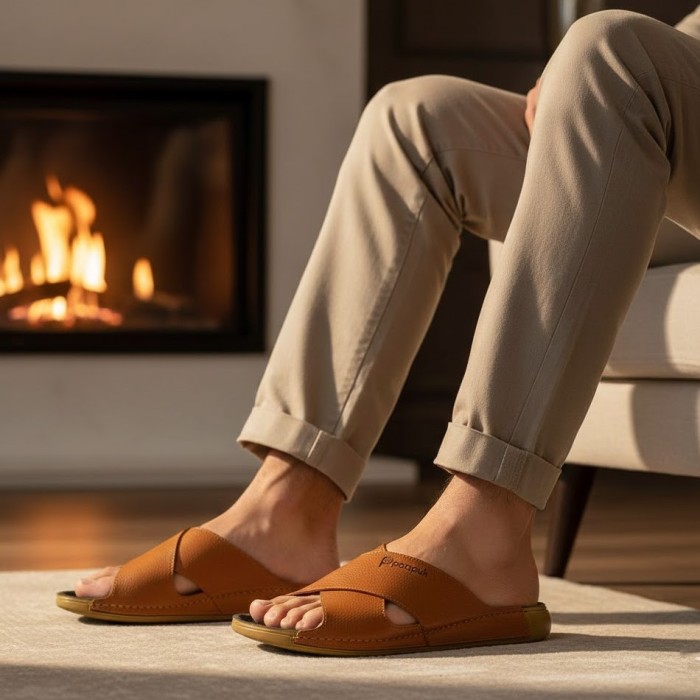 صندل مردانه پاپوک مدل 1001 کد 15