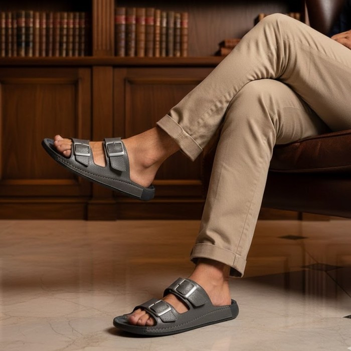 صندل مردانه پاپوک مدل 1002 کد 13