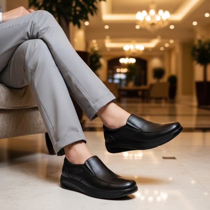 کفش طبی مردانه پاتکان مدل 434 کد 01