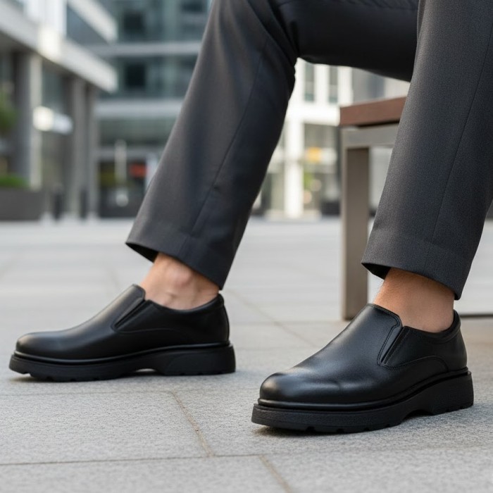 کفش مردانه توگو مدل پرسنلی کشی zz  کد 01