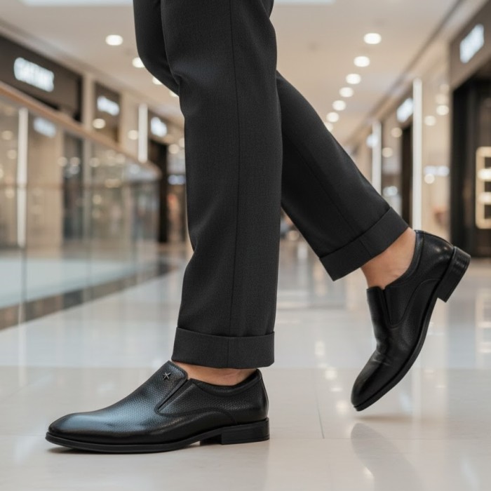 کفش مردانه توگو مدل پرسنلی پلاس کشی کد 01