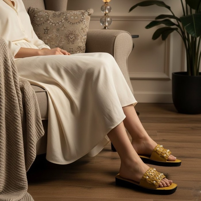 دمپایی روفرشی زنانه پاپا مدل ایکس کد 29