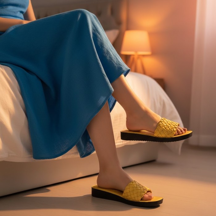 دمپایی روفرشی زنانه پاپا مدل حصیری کد 29