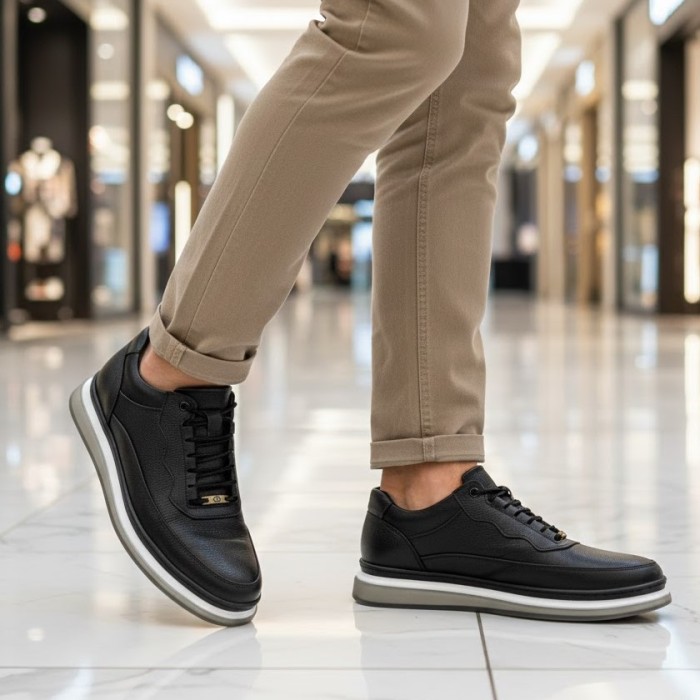 کفش اسپرت مردانه بابایی مدل دوال رمینی کد 01