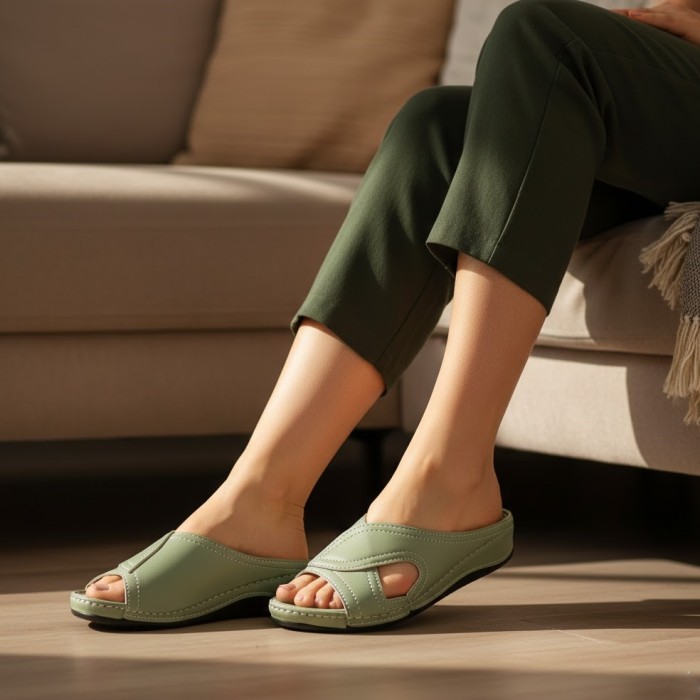 دمپایی طبی زنانه سیمرغ مدل پارلا new کد 19