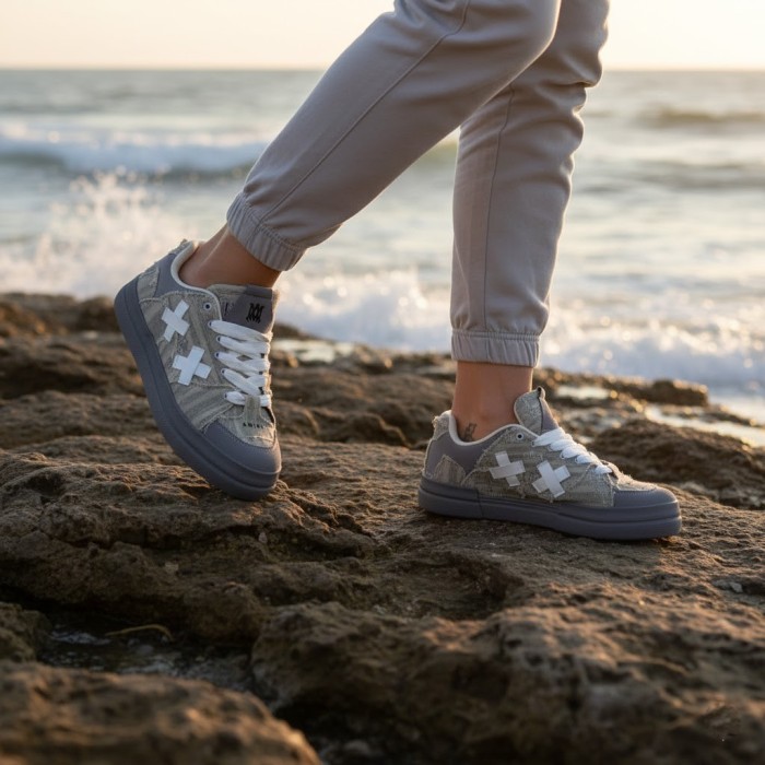 کتونی مردانه پادورا مدل امیری جین کد 13