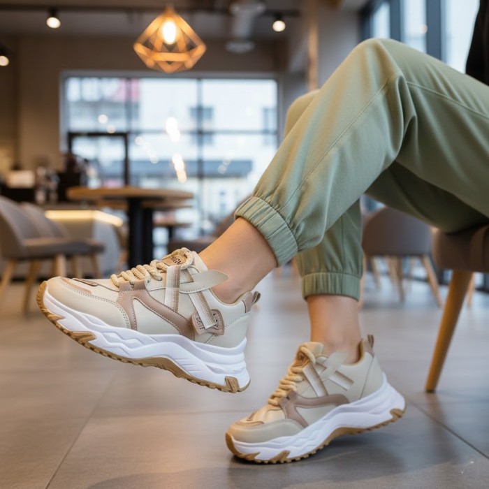 کتونی زنانه پانیک مدل فشن gz کد 27