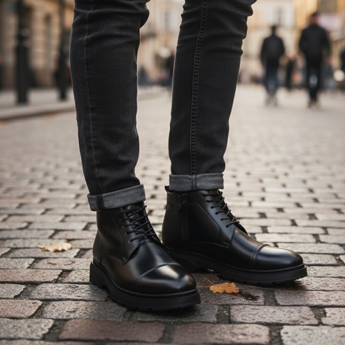 نیم بوت مردانه گاس مدل کیوان 4 کد 01