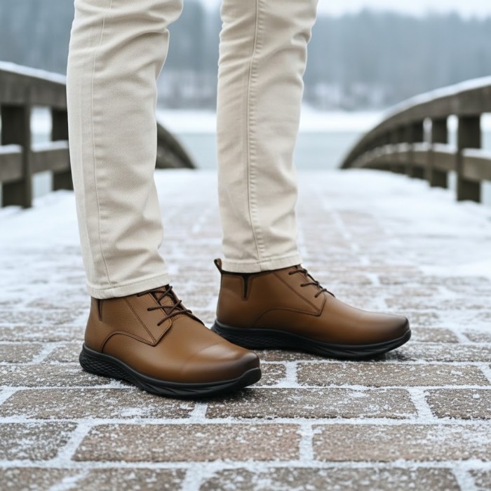 نیم بوت مردانه شمس مدل c10 کد 88