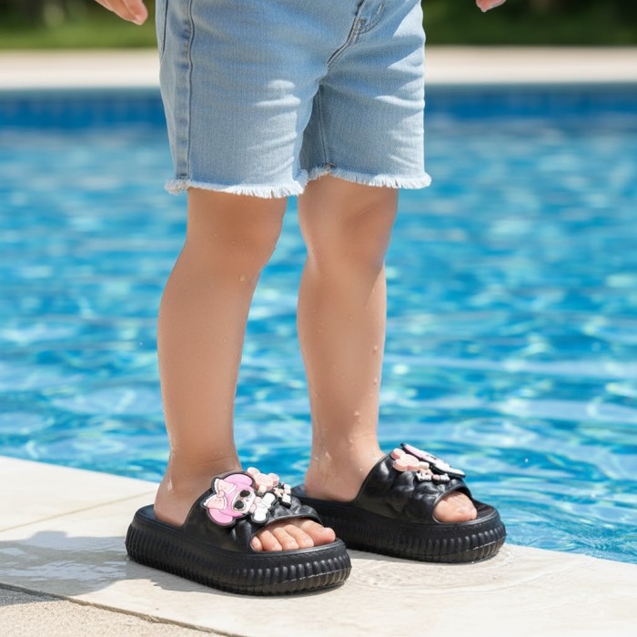 دمپایی بچگانه نگاران مدل کیتی پلاس کد 01