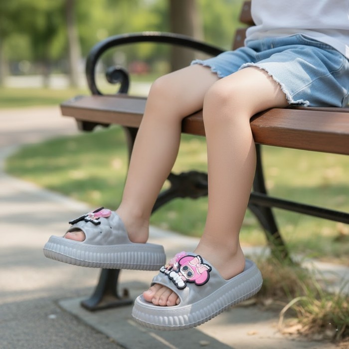 دمپایی بچگانه نگاران مدل کیتی پلاس کد 13