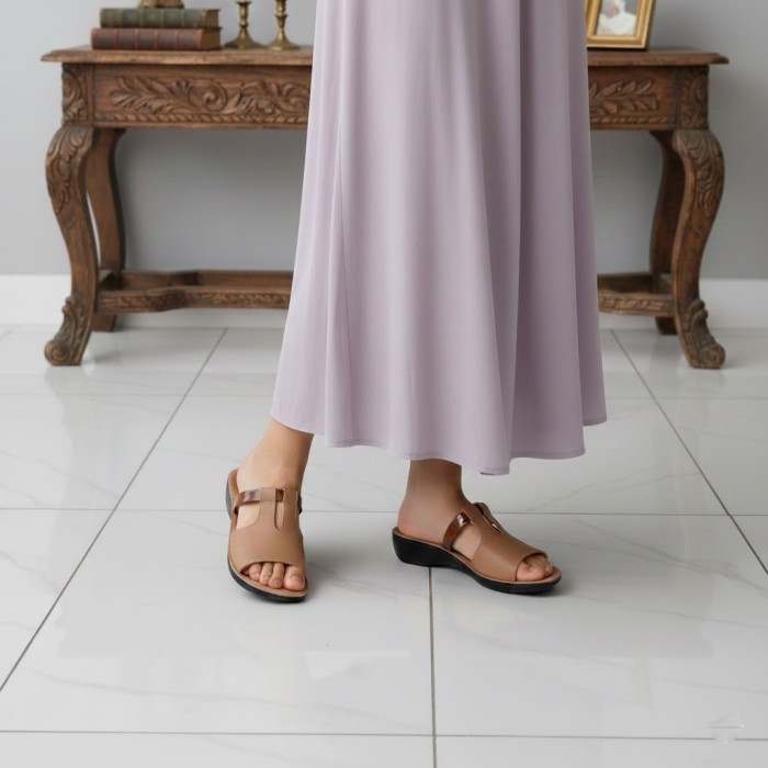 صندل زنانه روفرشی سارینا مدل غزاله کد 78