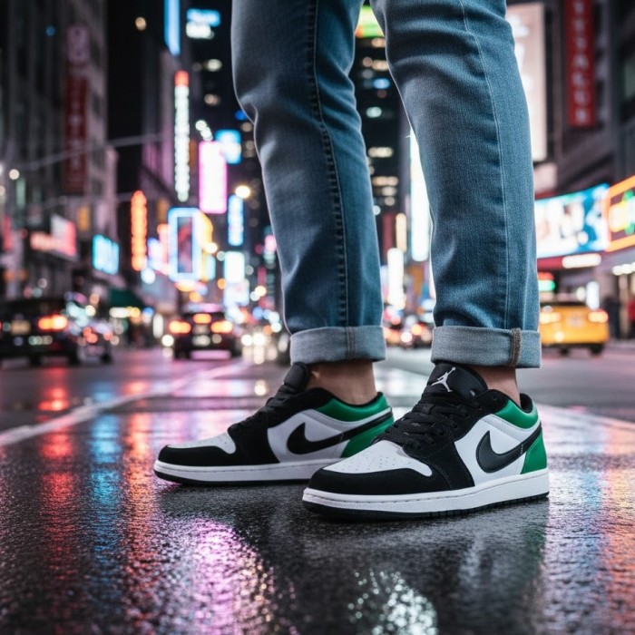 کتانی مردانه نیما مدل جردن 1 کد 01