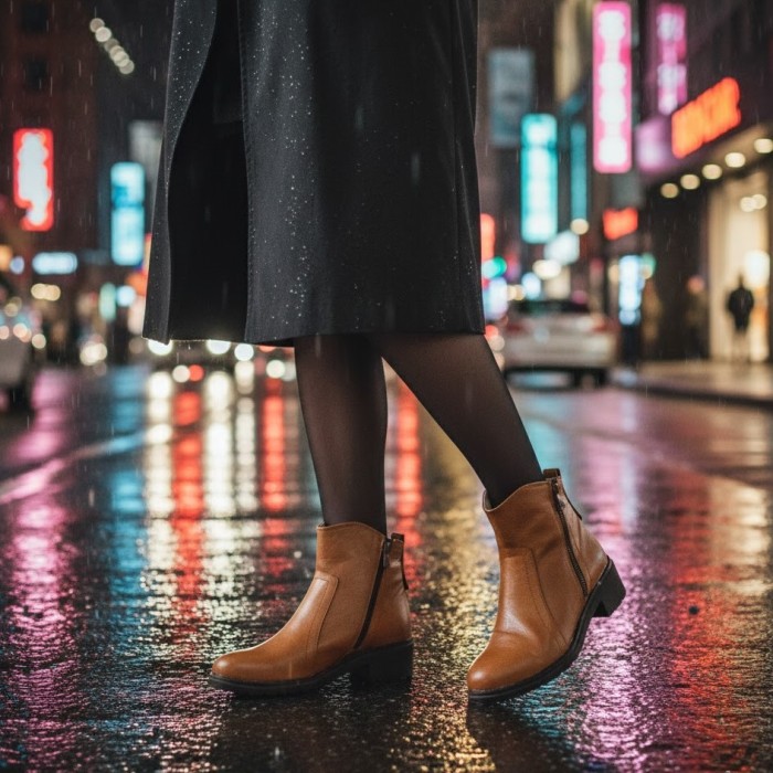 نیم بوت زنانه جزیره مدل نیودریا کد 15