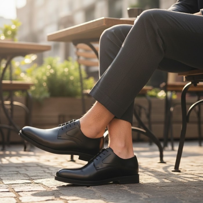 کفش مردانه رسمی گاس مدل آرمین کد 01