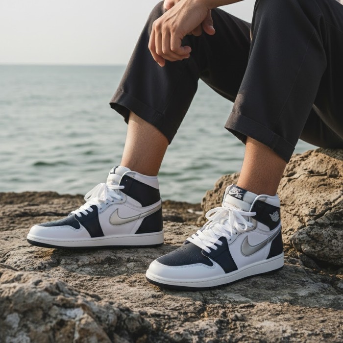 کتونی مردانه پادورا مدل جردن ساقدار کد 50