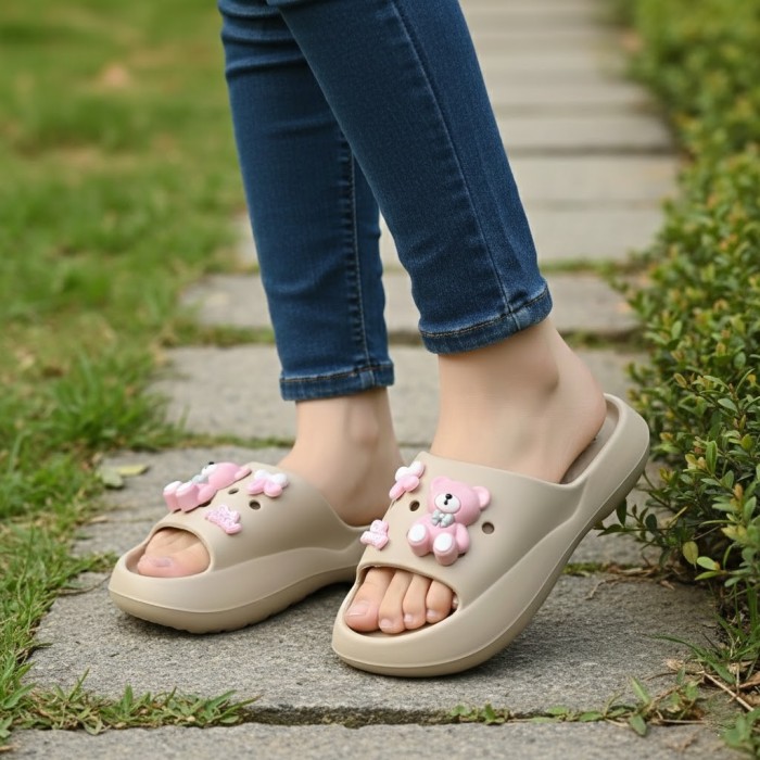 دمپایی زنانه پاپا مدل نونا کد 307