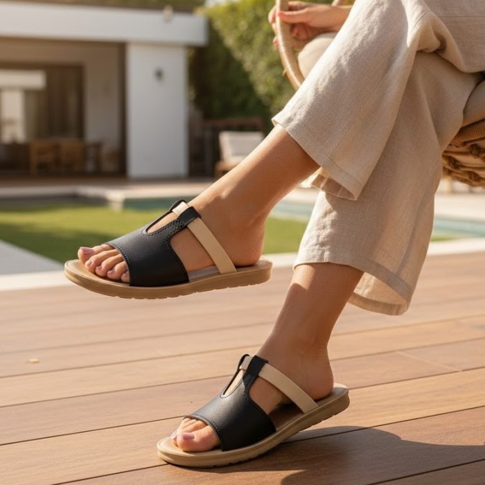 صندل زنانه پاپا مدل تیموتی کد 49