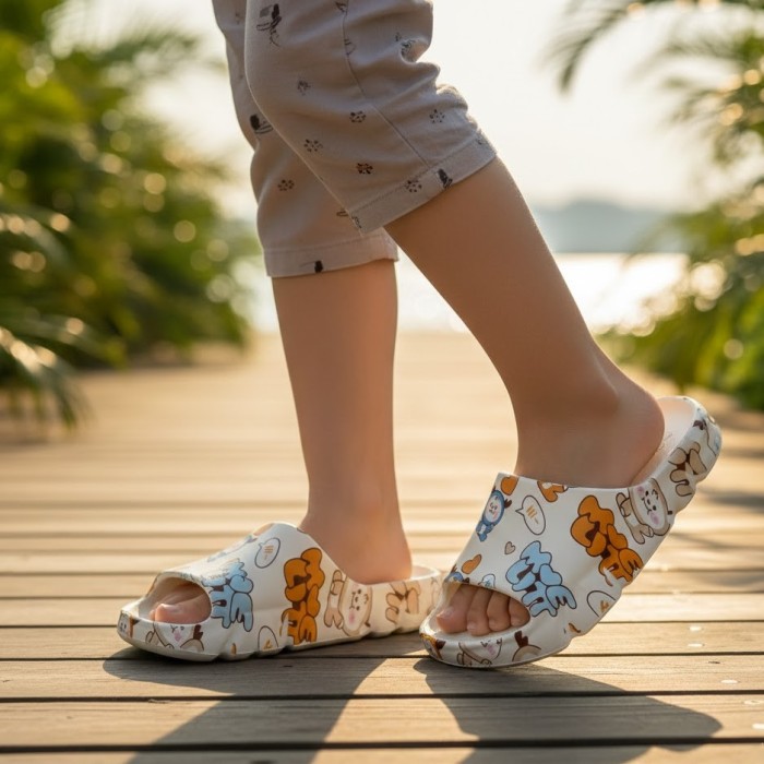 دمپایی پسرانه نگاران مدل شایان لایت کد 18