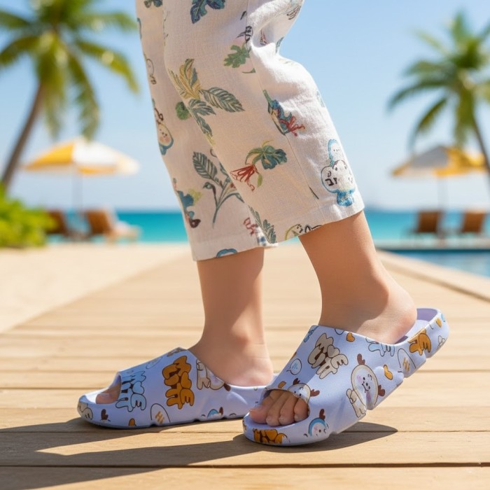 دمپایی پسرانه نگاران مدل شایان لایت کد 87