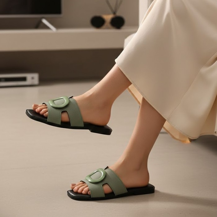 صندل زنانه پاپا مدل عسل کد 06