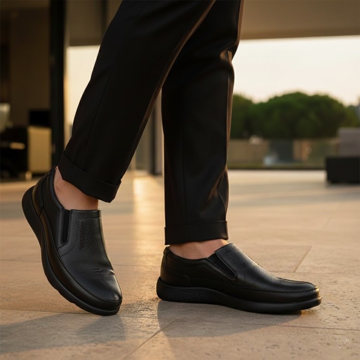 کفش طبی مردانه توگو مدل نیوشیکاگو کشی کد 01