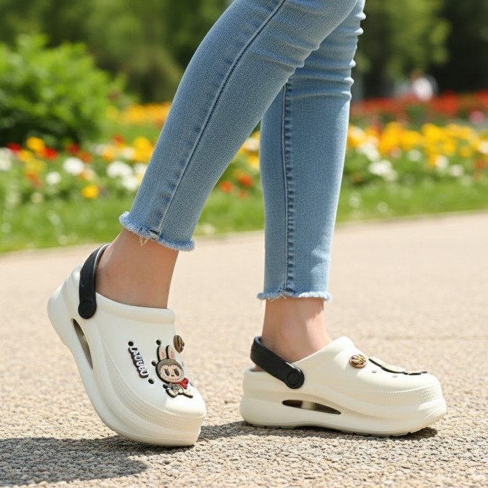 دمپایی زنانه آرین مدل کراکس لبوبو کد 144