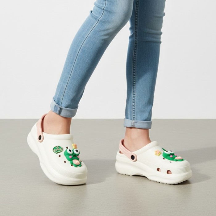 دمپایی دخترانه آرین مدل فراگ کد 278