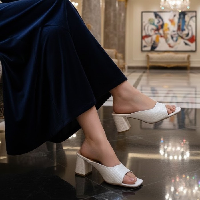 صندل زنانه گراتی مدل 610 سنگی کد 18