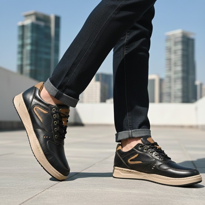 کفش طبی مردانه عشاقی مدل رم کد 01