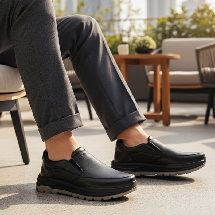 کفش مردانه طبی عشاقی مدل صبا کد 01